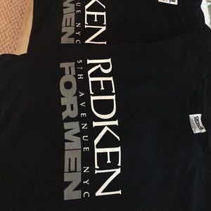 Redken T-shirts (2). A medium & an XL brand new.
